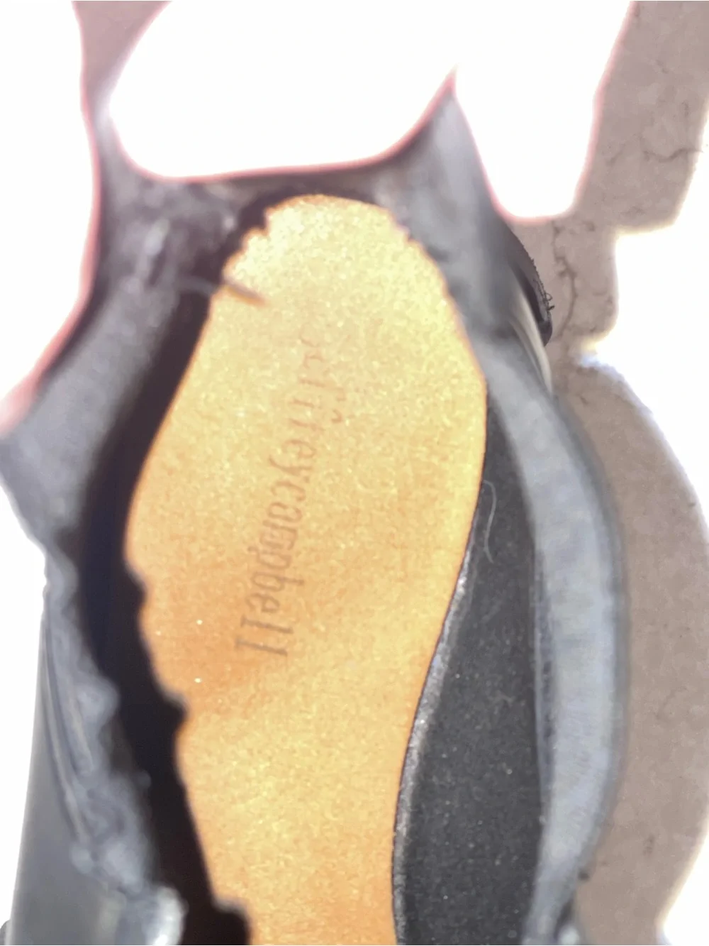 Jeffrey Campbell Black Lug-Sole Chelsea Booties